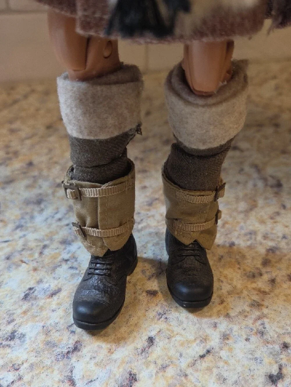 1/6 Scale Military Action Figure In Kilt Uniform
